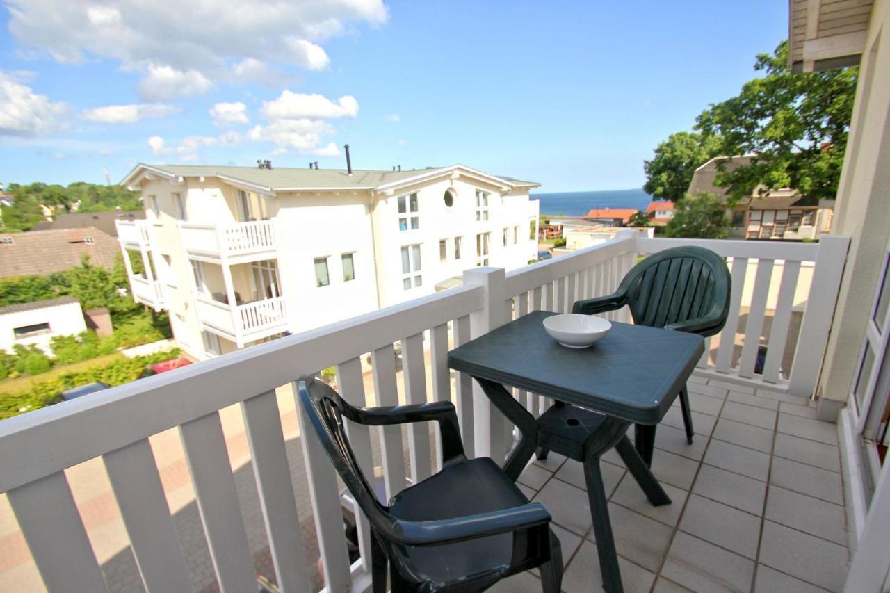 Mit Meerblick Und Balkon, Gratis Nutzung Vom Ahoi Erlebnisbad Und Sauna In Sellin - Meeresblick Fewo 48 เกอเรน ภายนอก รูปภาพ